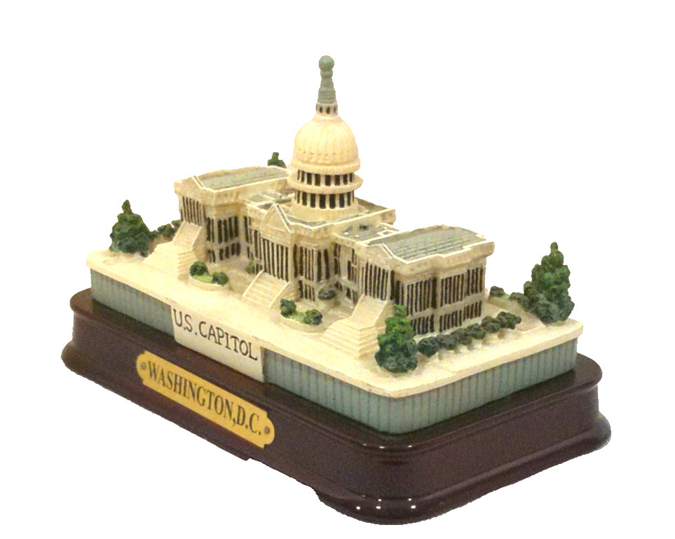 U.S. Capitol Building- Washington D.C. Figurine 4″ H x 6″ L x 4″ W