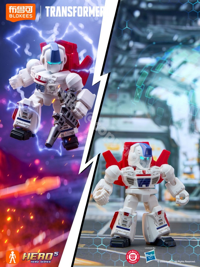 Blokees Transformers Jetfire Skyfire Defender Version 05 Assembly Model Kits