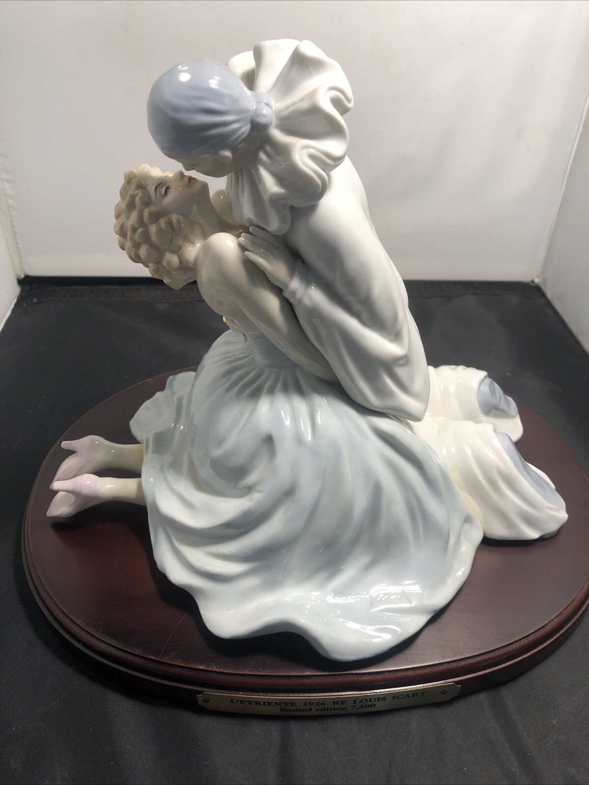 Louis Icart Figurine L’Etriente 1926 RARE with certificates and box #182