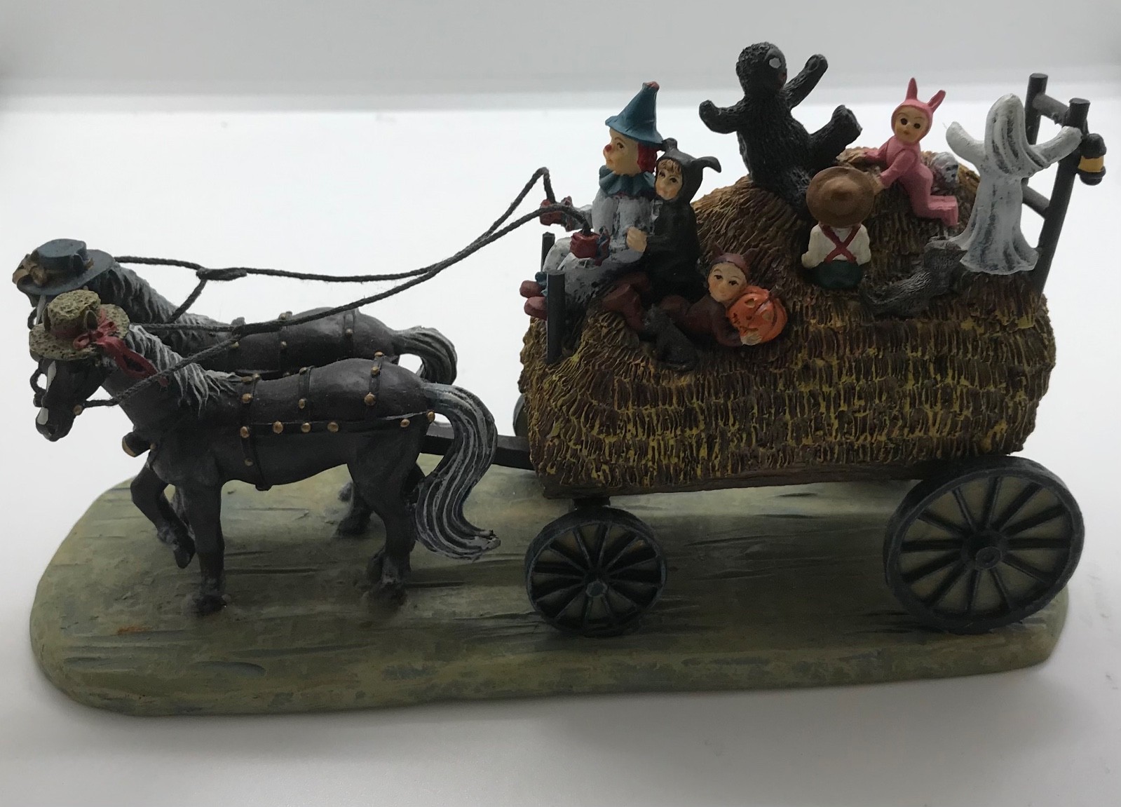 1997 Lang & Wise My First Halloween Hayride Linda Nelson Stocks Folk Art Village