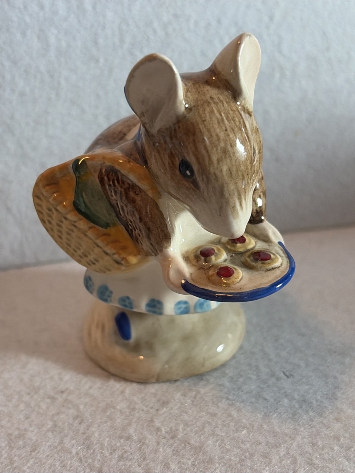 Beatrix Potter’s Appley Dapply Figurine 1971 Beswick England