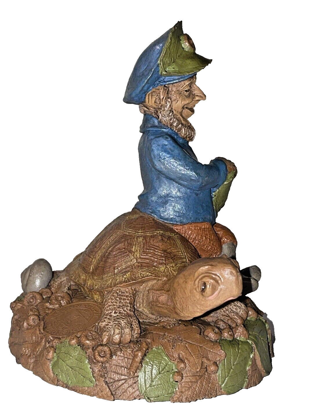 Cairn Tom Clark Gnome Turtle Figurine No Passing Zone T Wolfe 6312 Signed 1994*