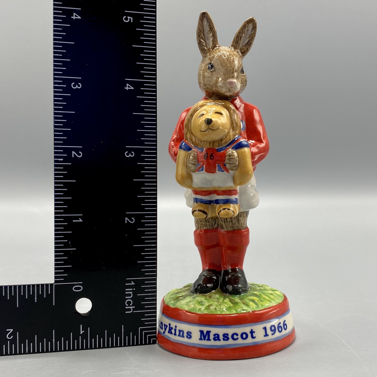Bunnykins Mascot 1966 Figurine DB408 771/1000 Royal Doulton 2006 COA