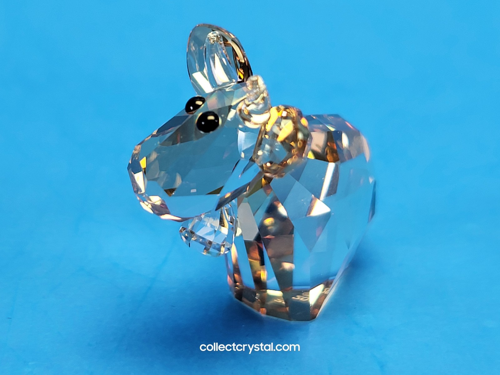 Swarovski GOLDEN SHADOW Mini Mo Cow Limited Edition 2015 -# 5125947 & 5369908