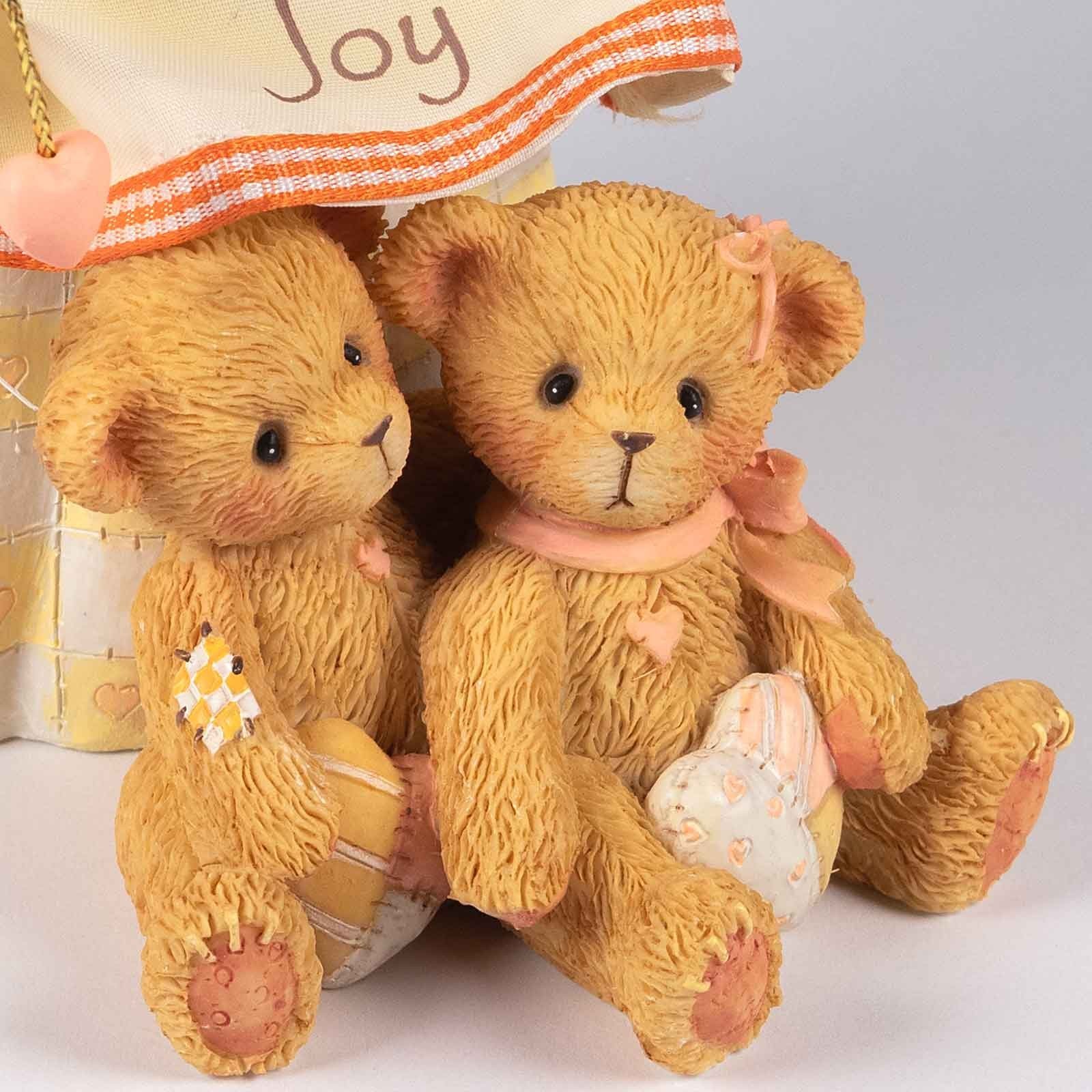 Cherished Teddies Love Hope Peace Joy Angel with Bears Figurine 0000976 2004 New
