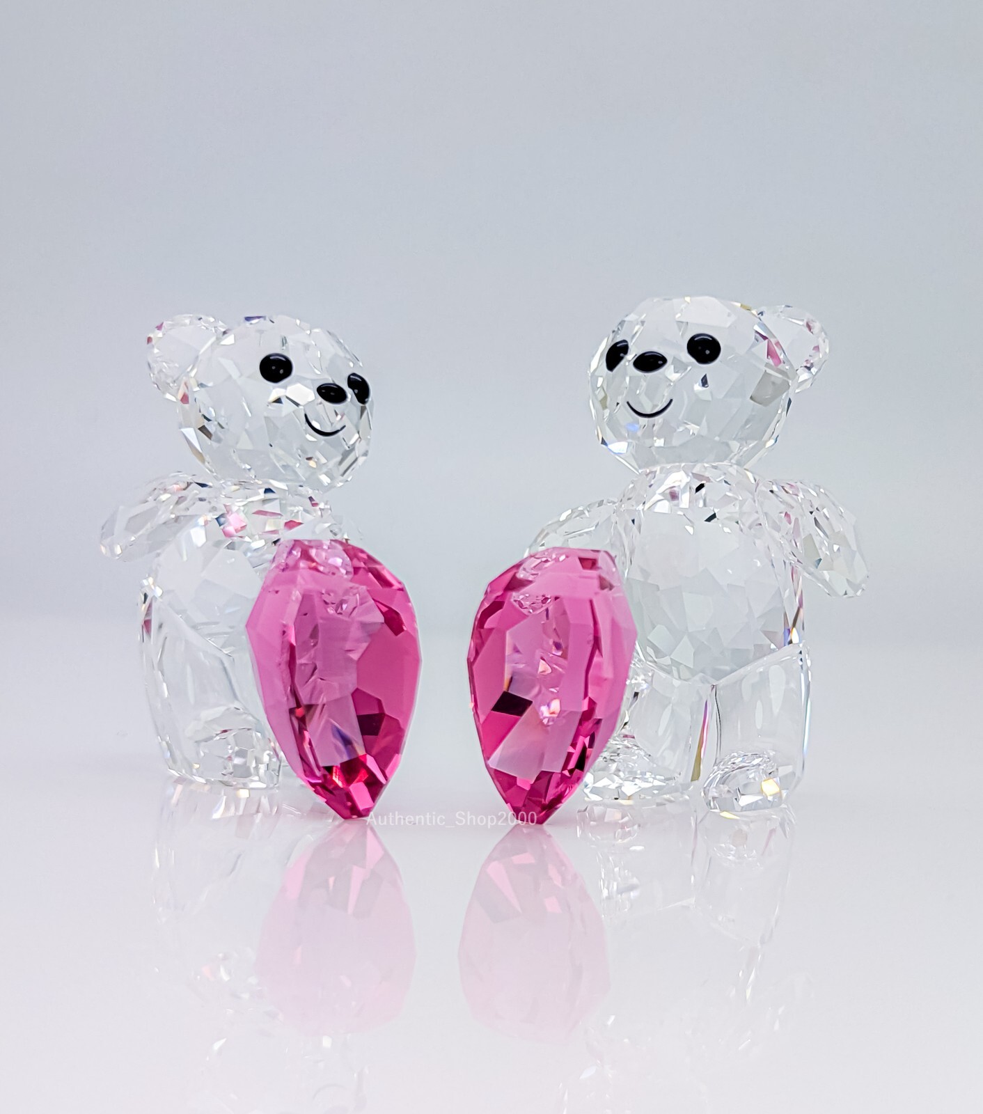 New 100% SWAROVSKI Crystal Kris Bear A Perfect Match Figurine Decor 5690970
