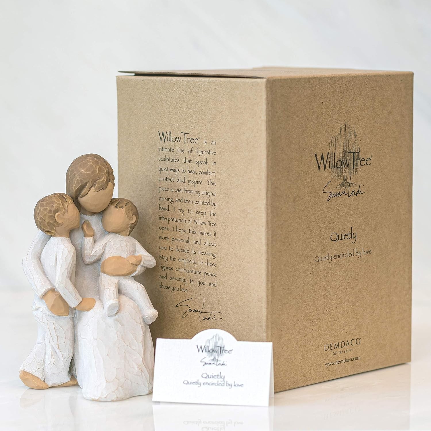 Loving Parent and Child Figure