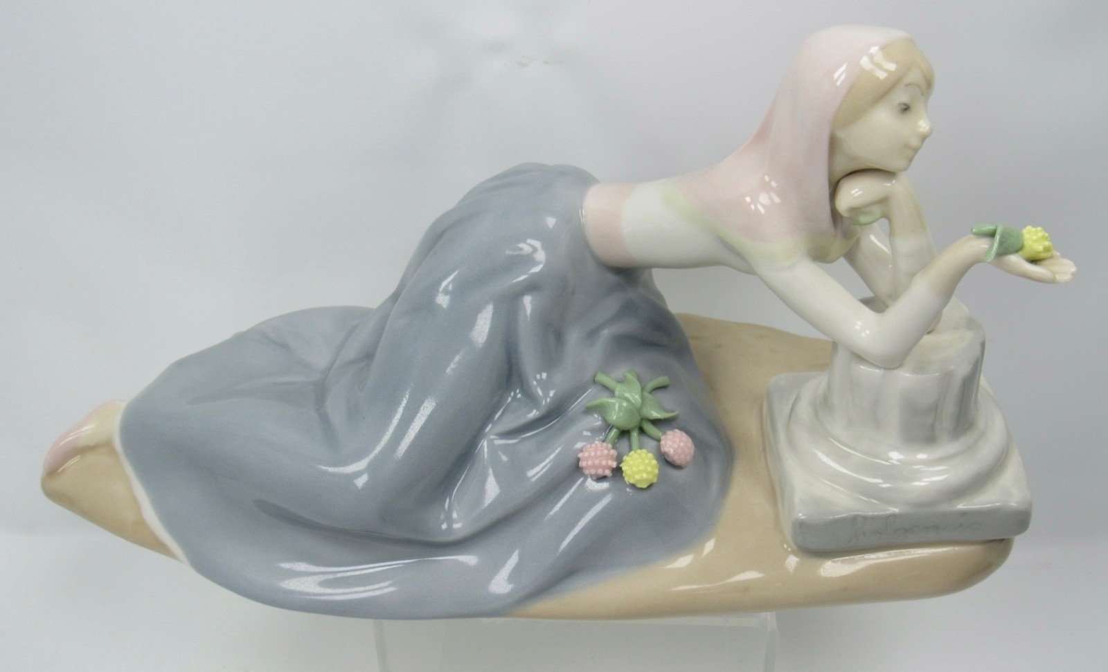 Dolores Dahlia Maiden Figurine Fulgencio Garcia Franklin Mint 1984 Signed COA