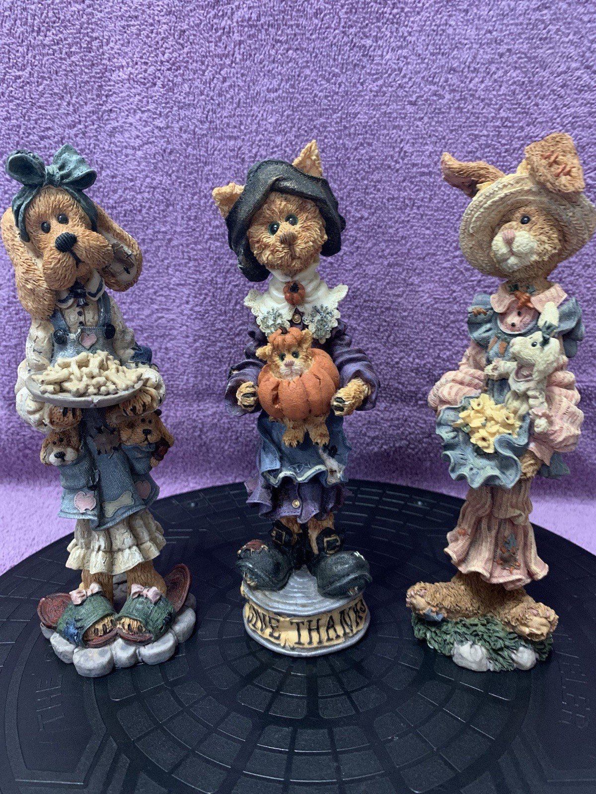 LOT OF 3 The Boyds Collection PRUDENCE PURRSCILLA BETTY
