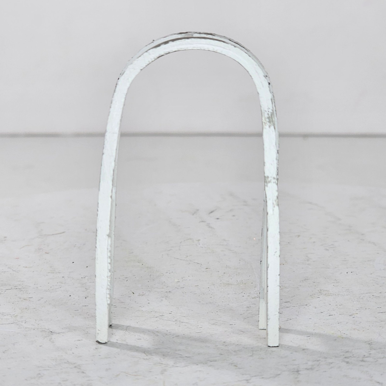 Forma Vitrum White Arch Entry Pewter Miniature Vitreville Collection By Bill Job