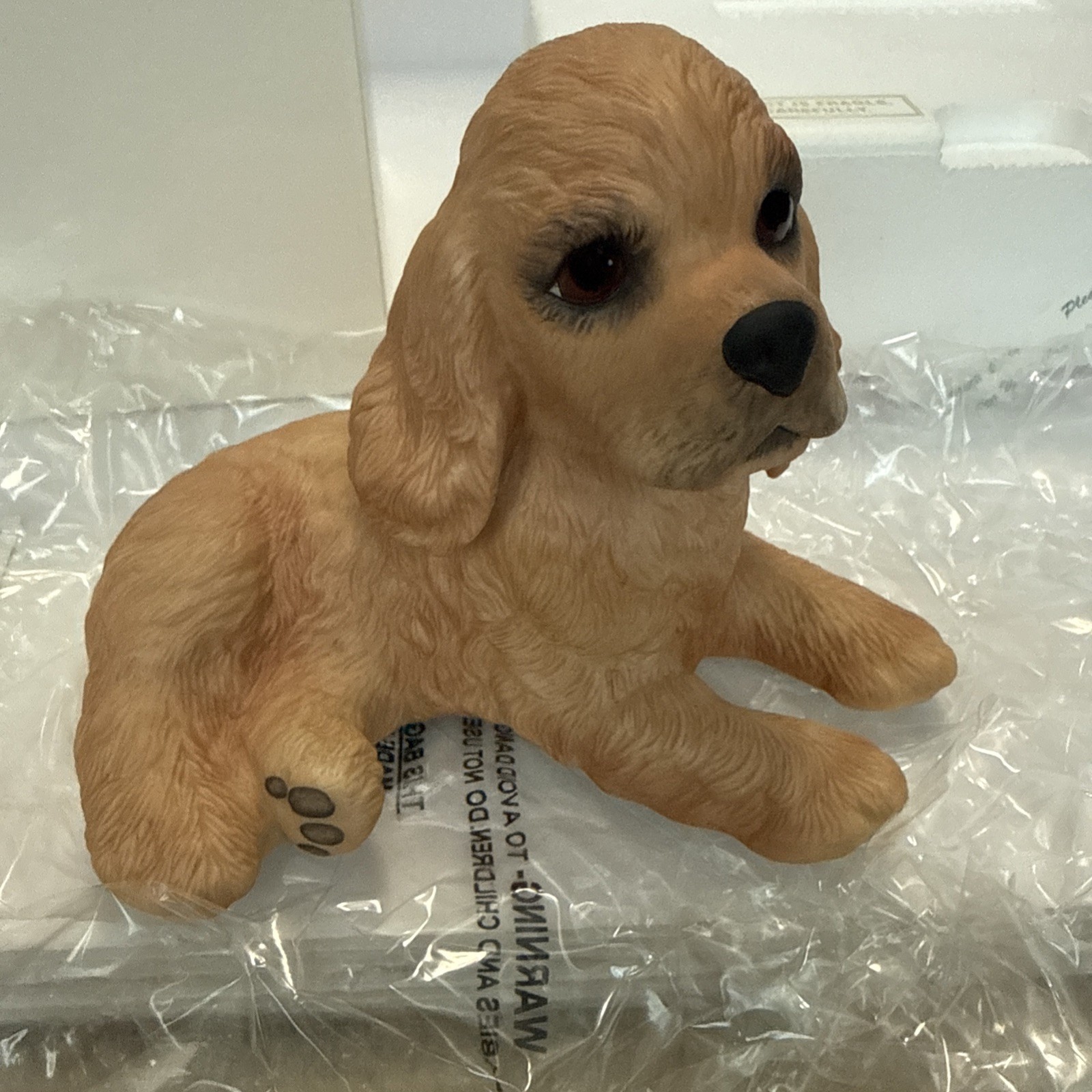 Lenox Vintage Cocker Spaniel Puppy Porcelain Figurine