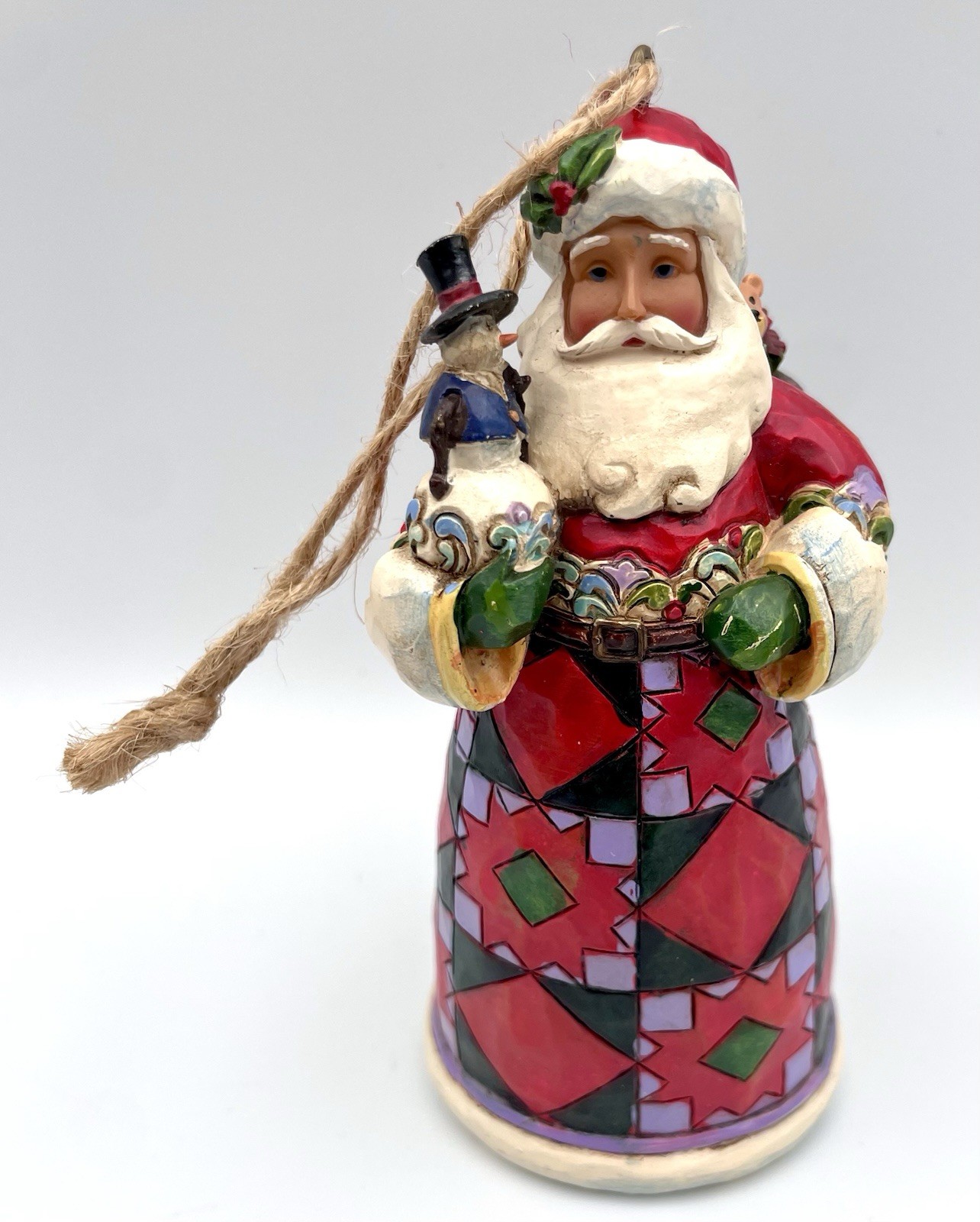 Jim Shore Heartwood Creek Santa Spreading Joy Figurine 2012 4.75” C1-2