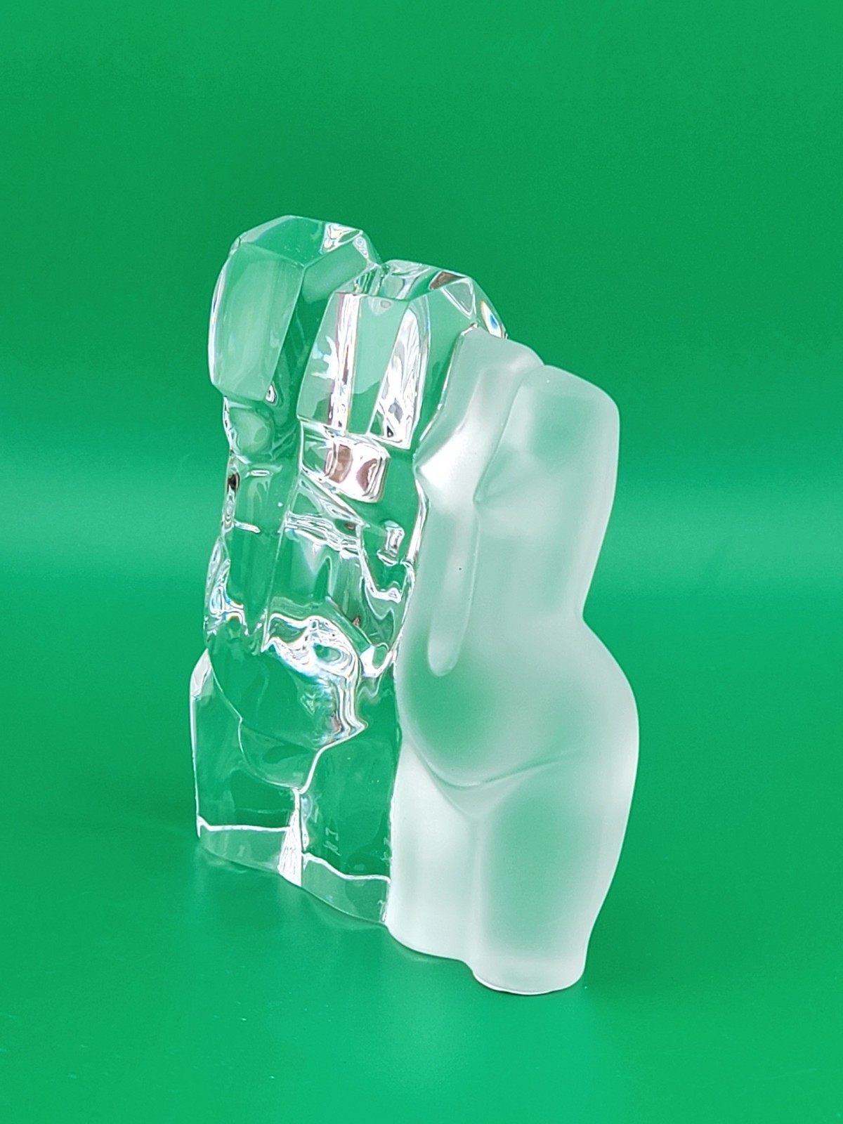 DAUM M. LEGENDRE MAN AND WOMAN ‘UN HOMME ET UNE FEMME’ TORSO SCULPTURE