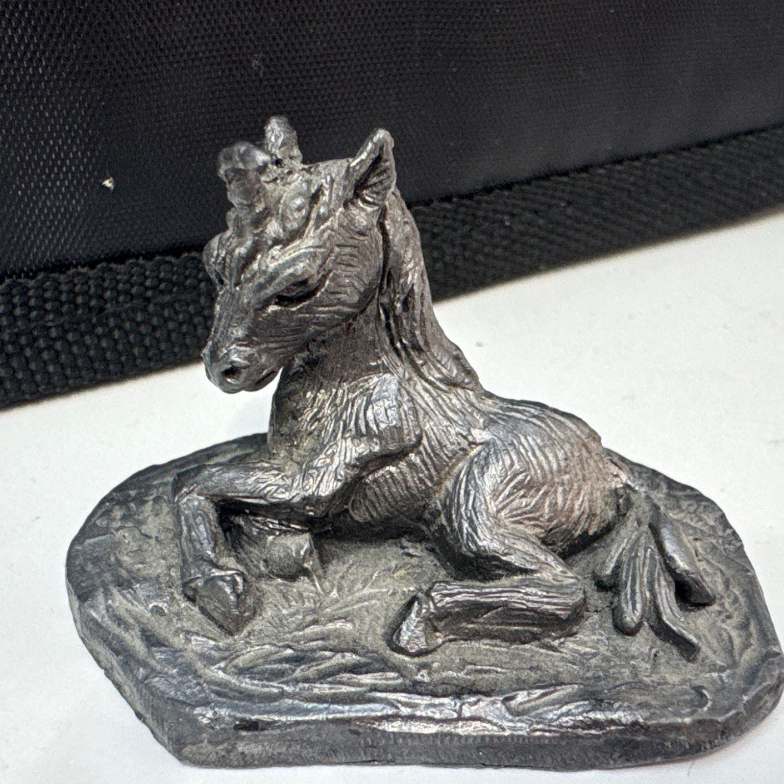 1986 Ricker Pewter Baby Unicorn Magic Fantasy Miniature Art Figurine