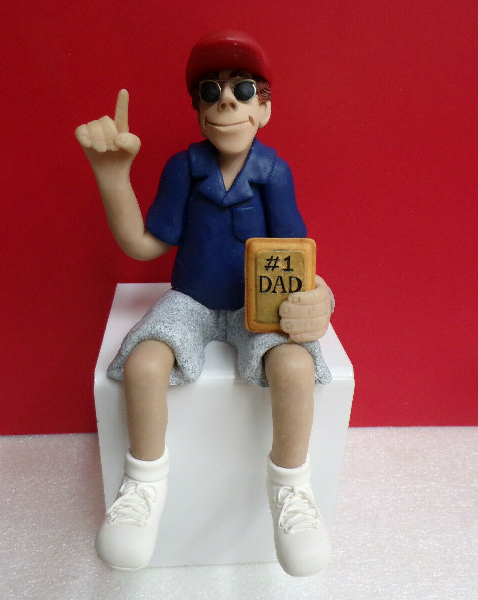 Shelf Sitters #1 DAD Young Family of Friends Collection Manning Figurine
