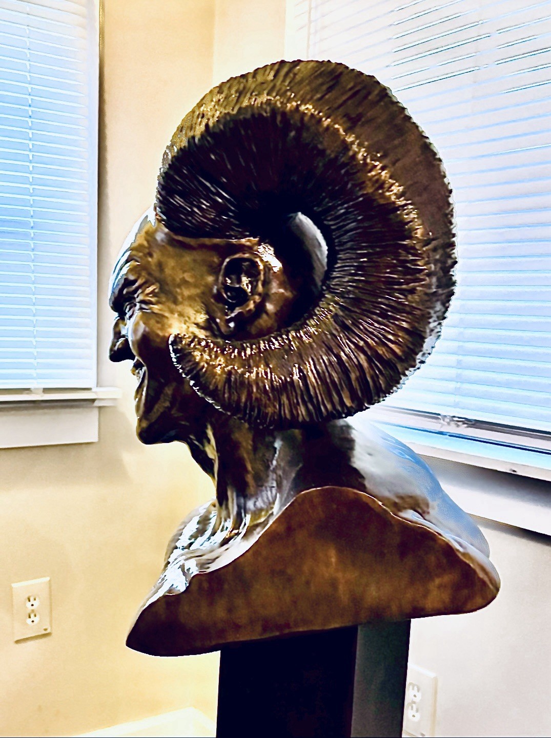 “The Pursuit of Mammon” 2025- Bronze Sculpture Demon Art Satan biblical baphomet