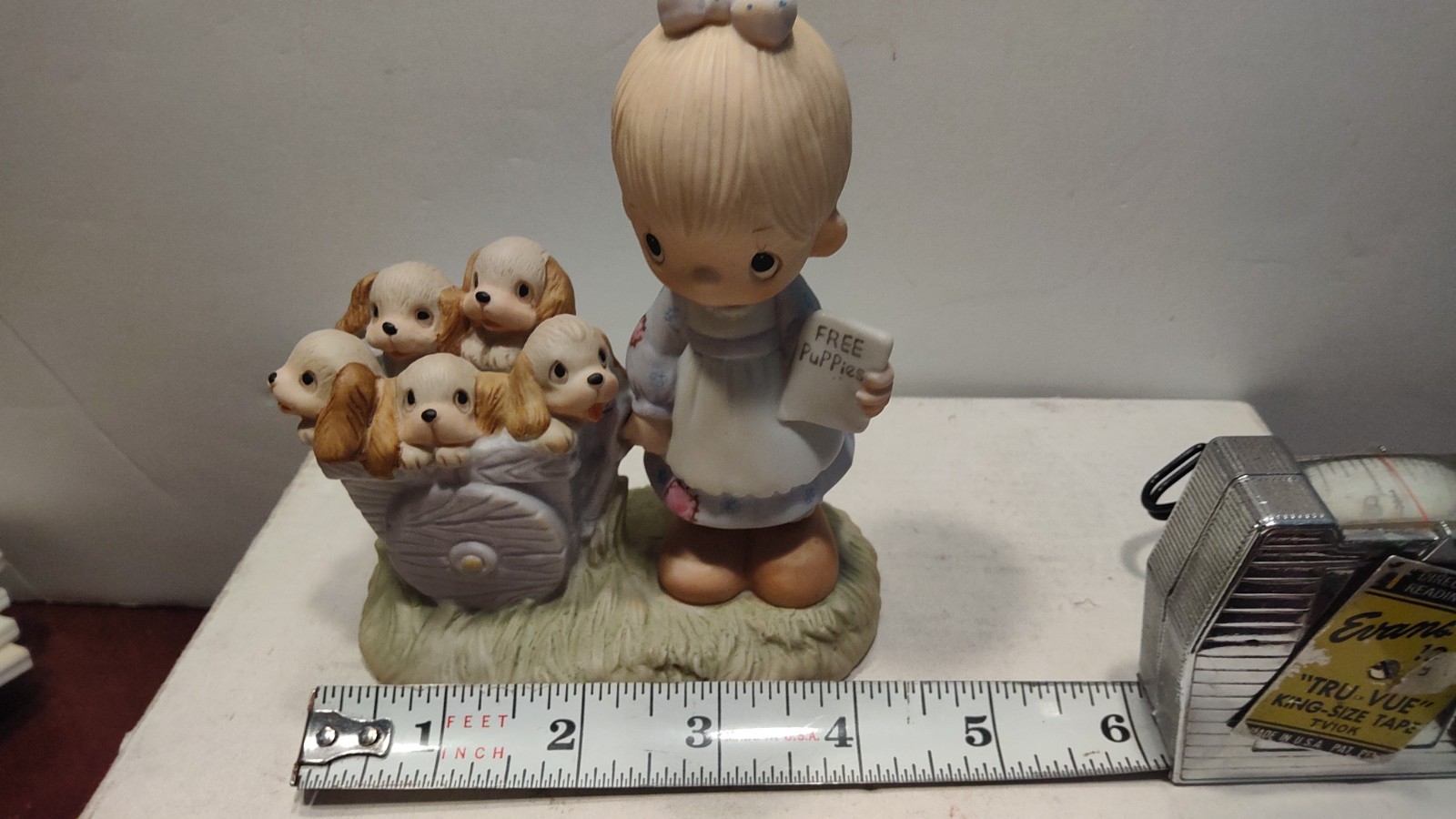 1977 Precious Moments God Loveth A Cheerful Giver – Free Puppies