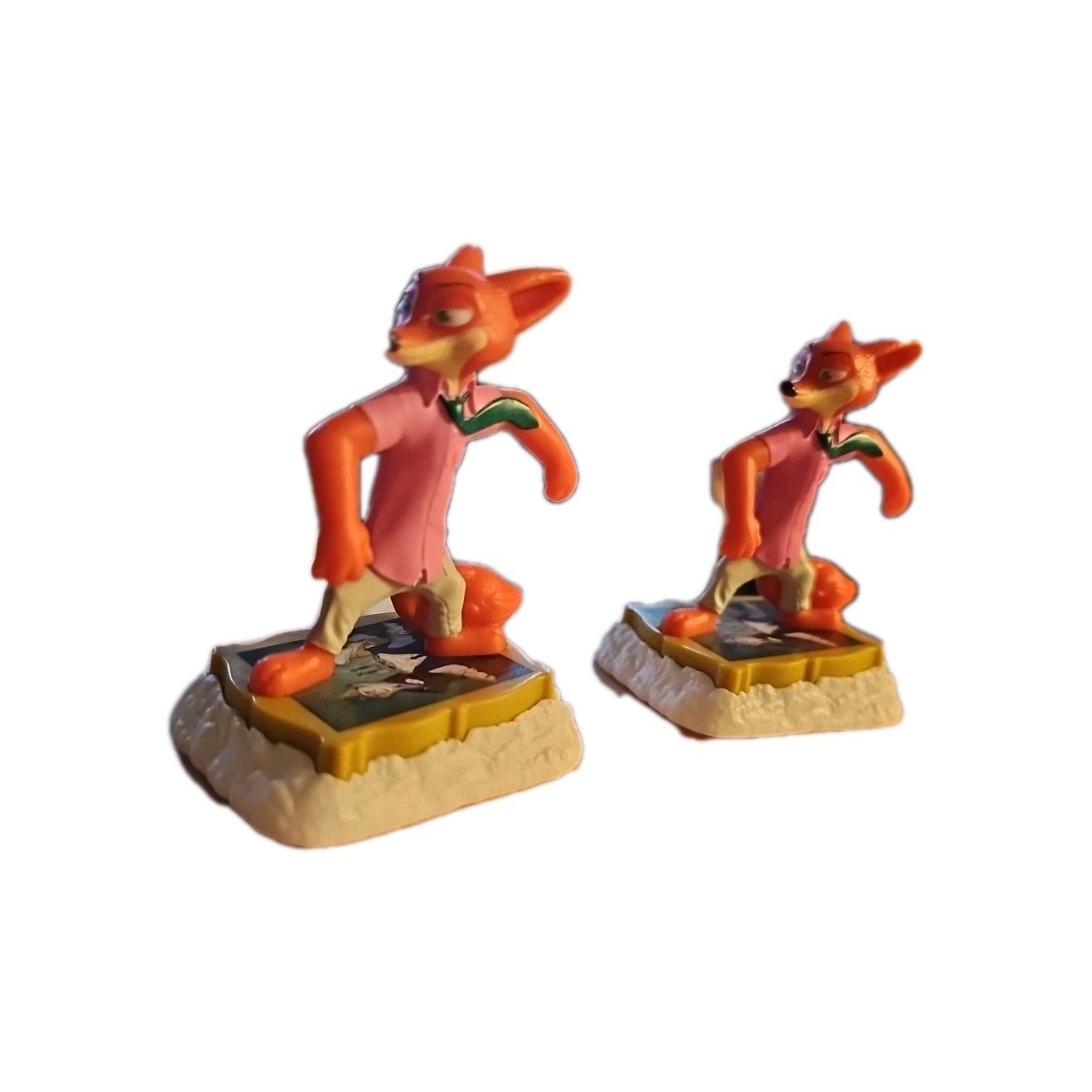 McDonalds Happy Toy Meal Nick Wilde Zootopia Set Of Two
