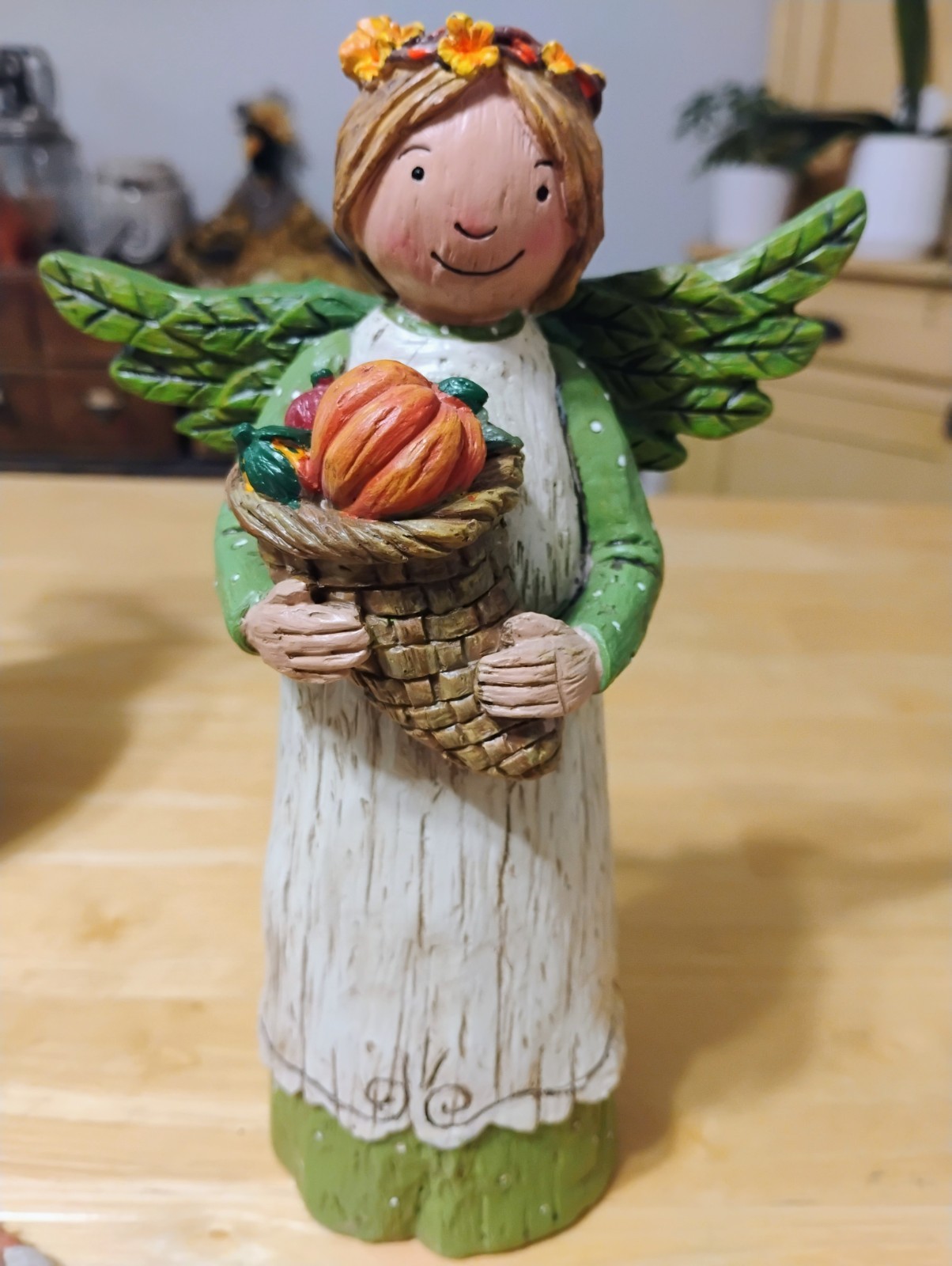 Wings Of Whimsy Abundant Blessing Angel 8 In Tall By Laura Benge