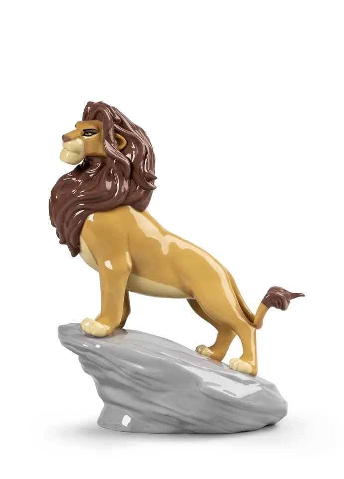 LLADRO, DISNEY, SIMBA – THE LION KING, #9112 BRAND NEW, MINT & BOXED!
