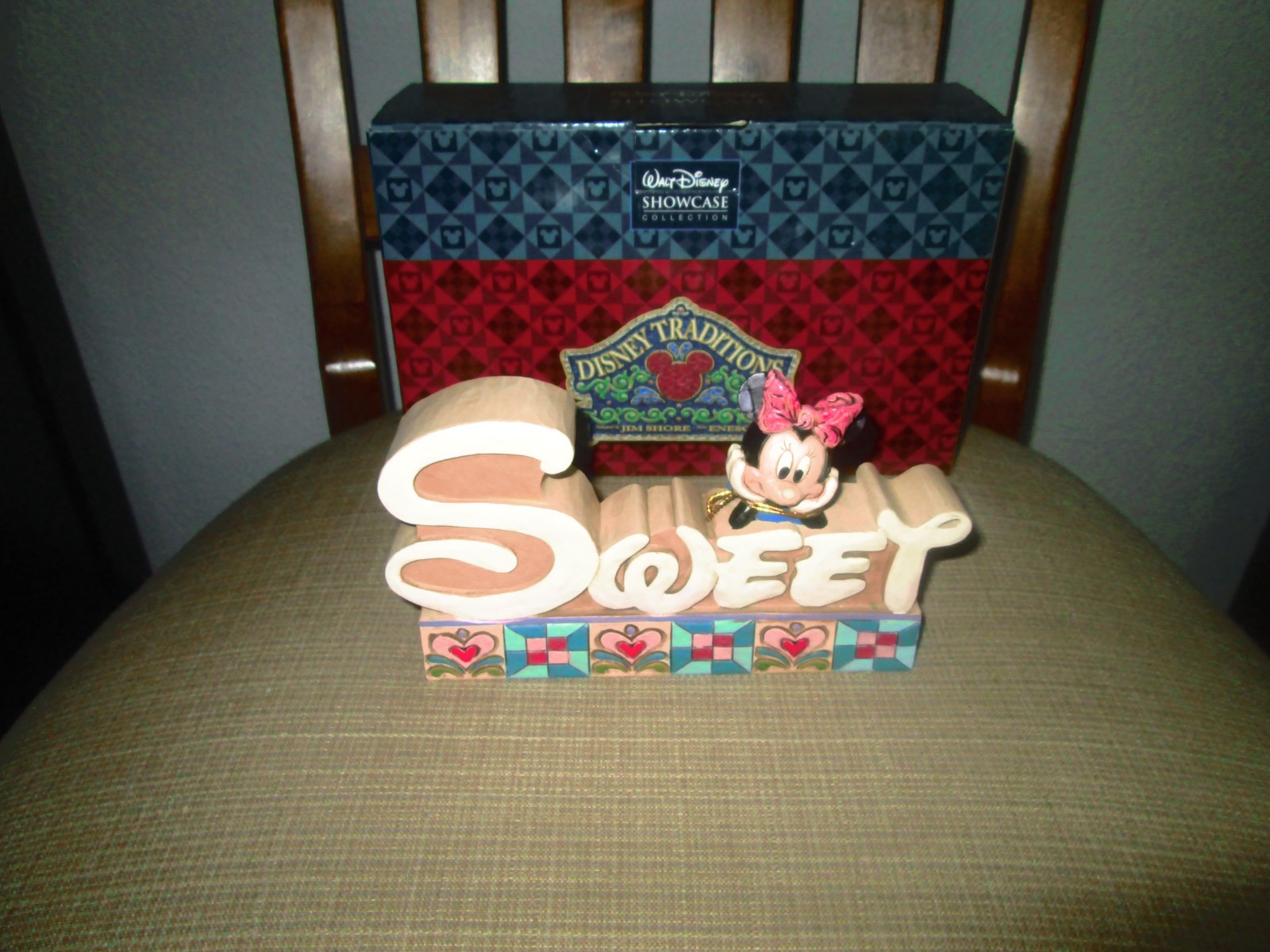 DISNEY SHOWCASE – JIM SHORE – MINNIE MOUSE – SWEET FIGURINE 4032897