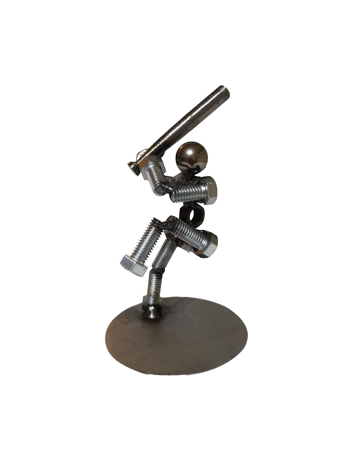 Baseball, Metal Bolt Figurine, Softball, Sports, Athlete, Batter