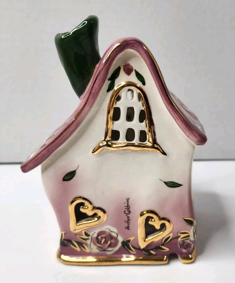 Romantic Rose Getaway – Tealight Candle House – Heather Goldminc – Blue Sky 2004