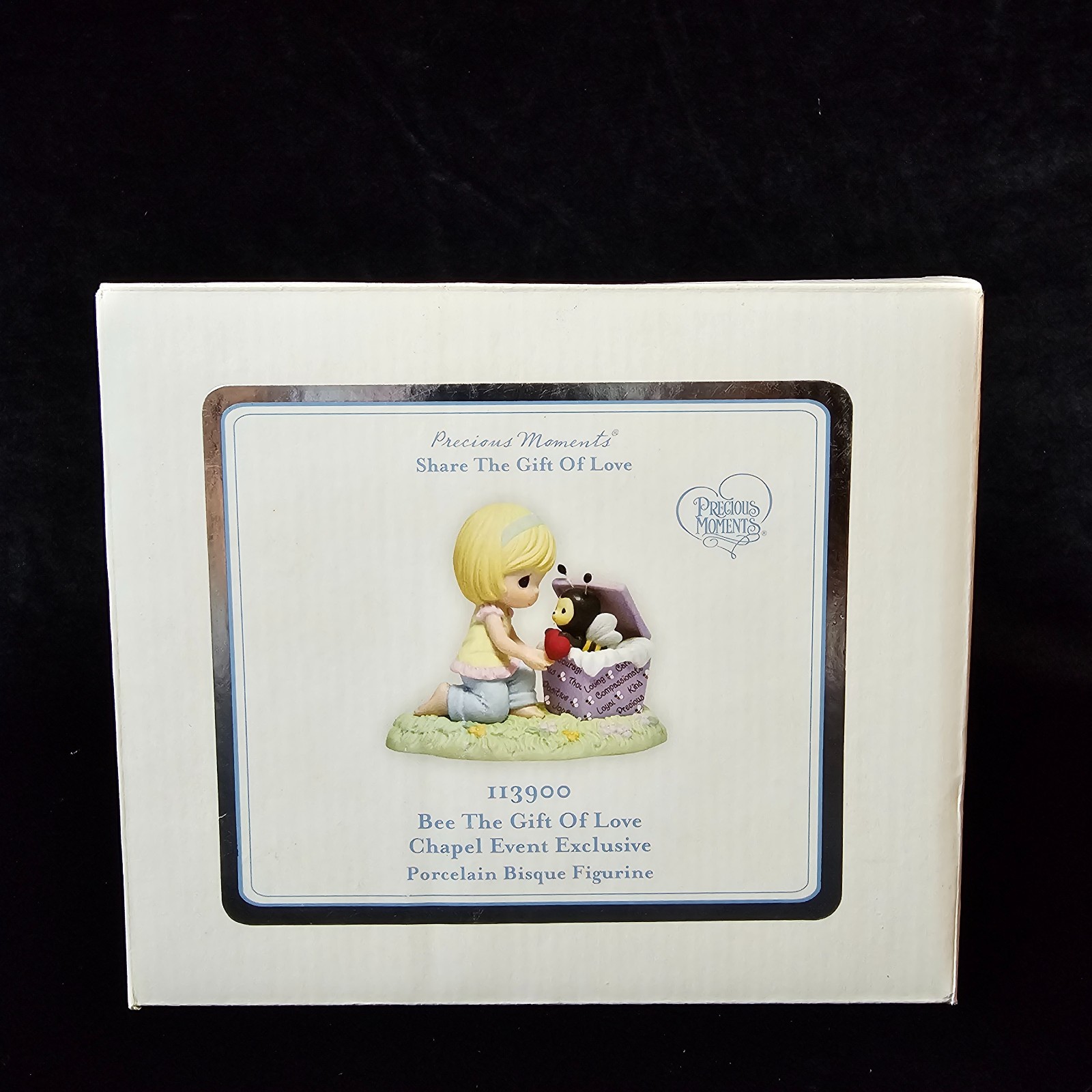 SIGNED Precious Moments “Bee The Gift of Love” Chapel Event Exclusive Bug NIB