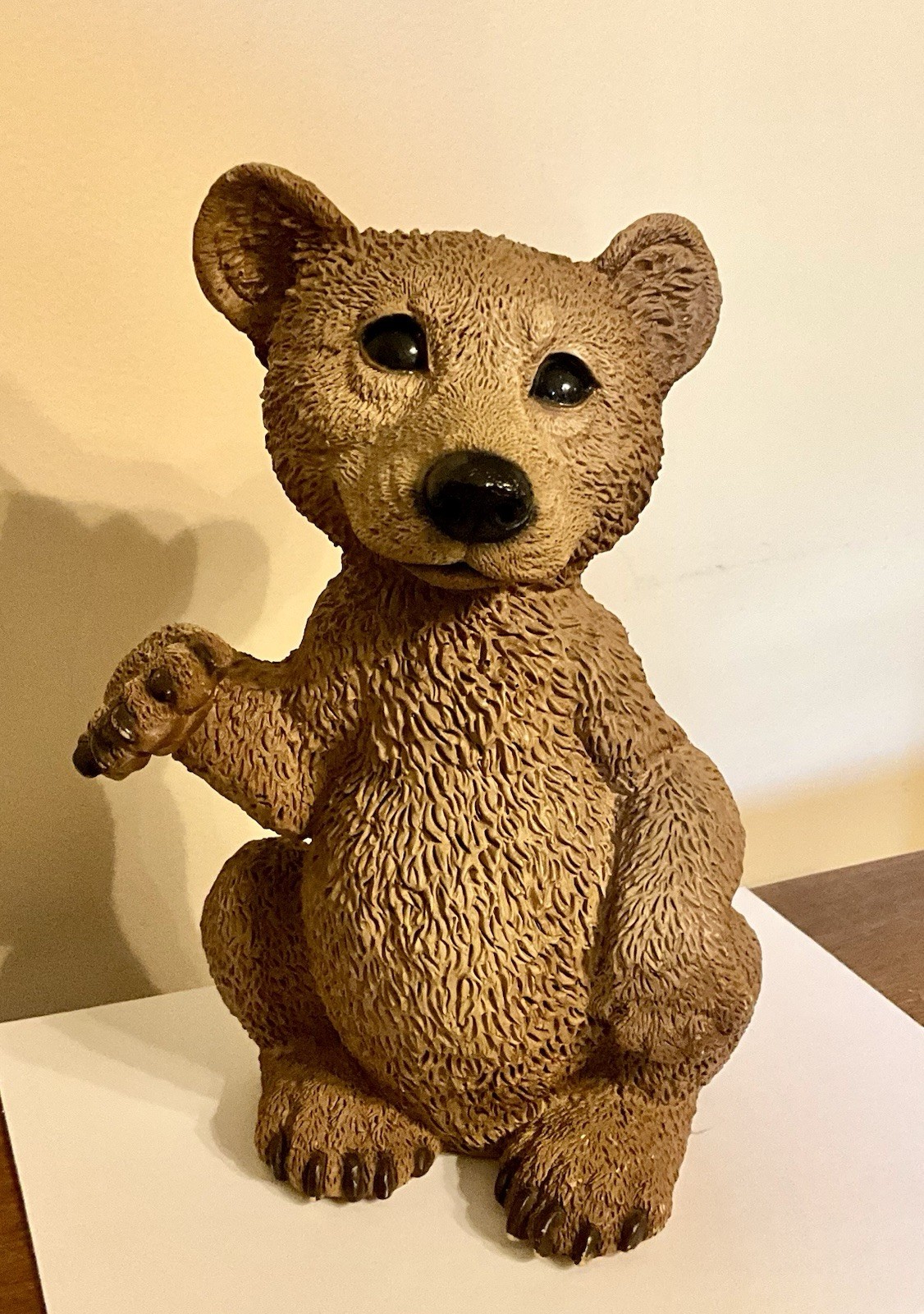 Adorable Realistic BABY BEAR Figure 8-3/4” Castagna Originals, Italy 1992 EXCLT