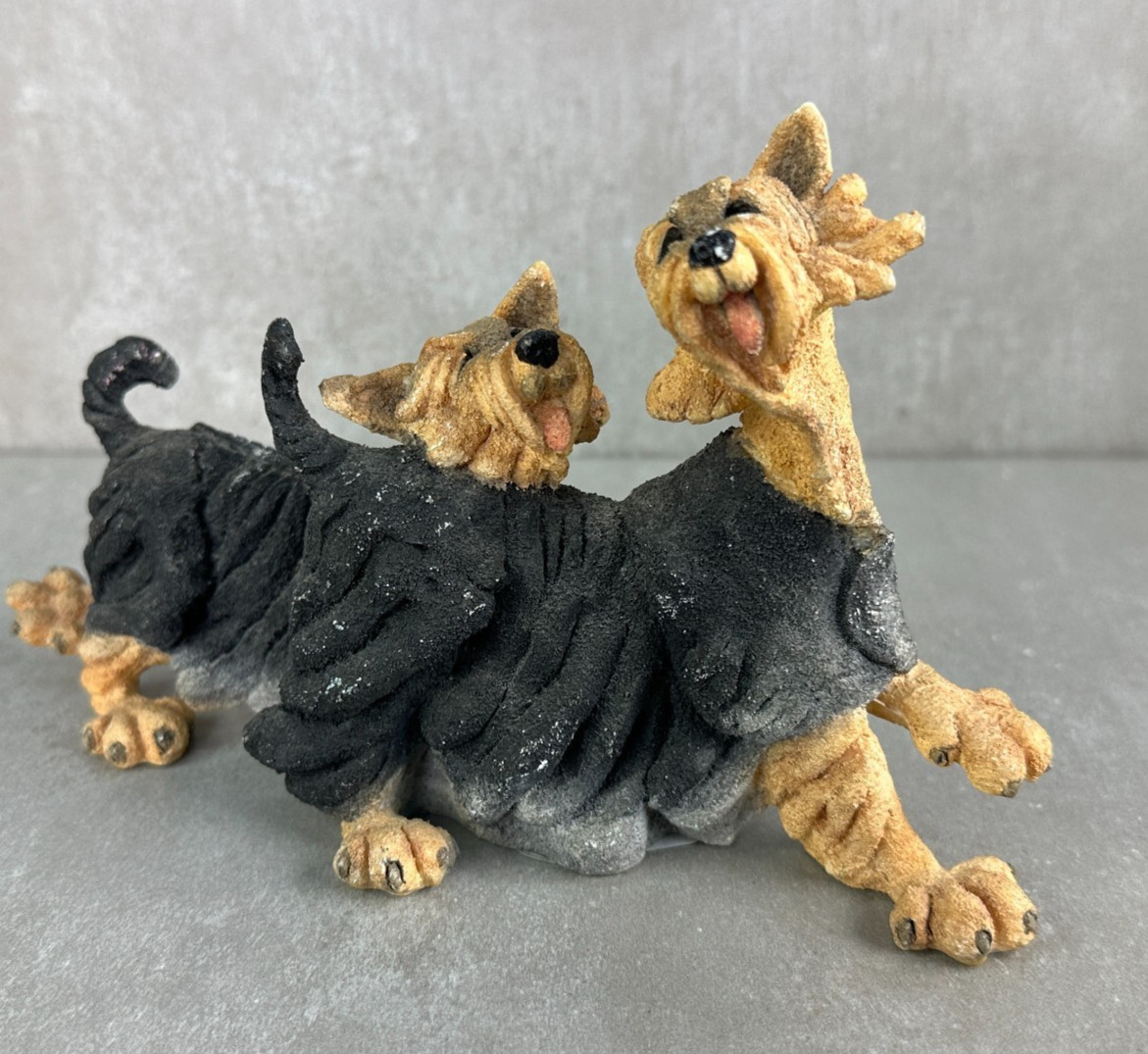A Breed Apart Yorkie Pair #70102 Figure Figurine Statue Junior 8″x3″ Dog Sibling