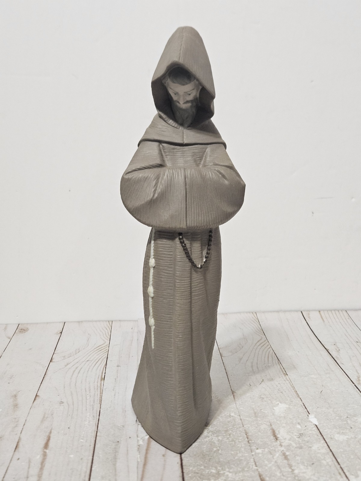 Lladro Monk Serene Franciscan Monk Figurine Matte GRES Finish 13” Tall