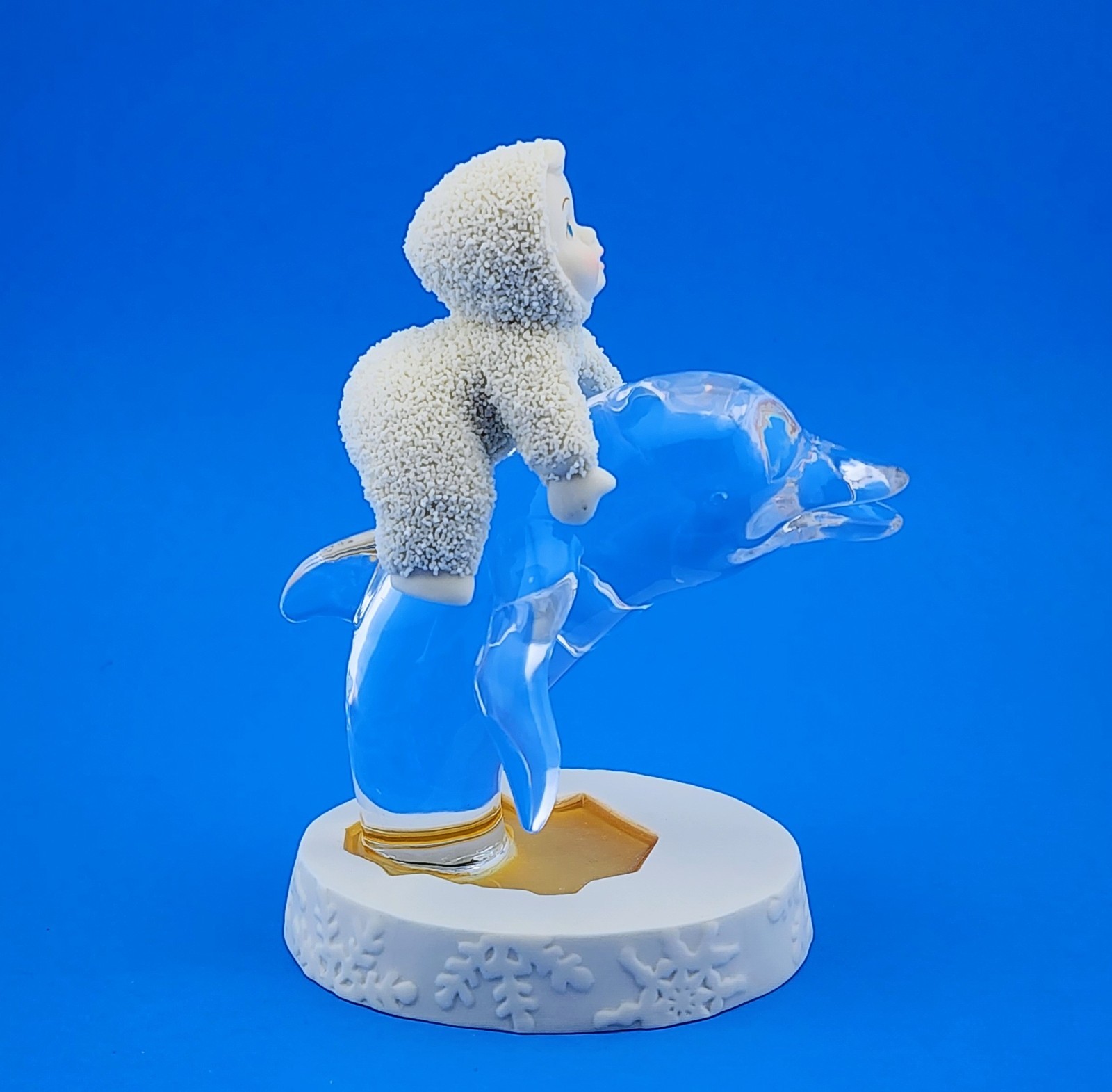 Snowbabies WEDNESDAY “ADVENTURE SEEKER” A Baby For Everyday RETIRED Dept. 56 Vtg