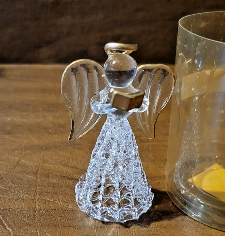 Angel Figurine Lot Bundle – Spun Glass, Porcelain, Ceramic, Handmade