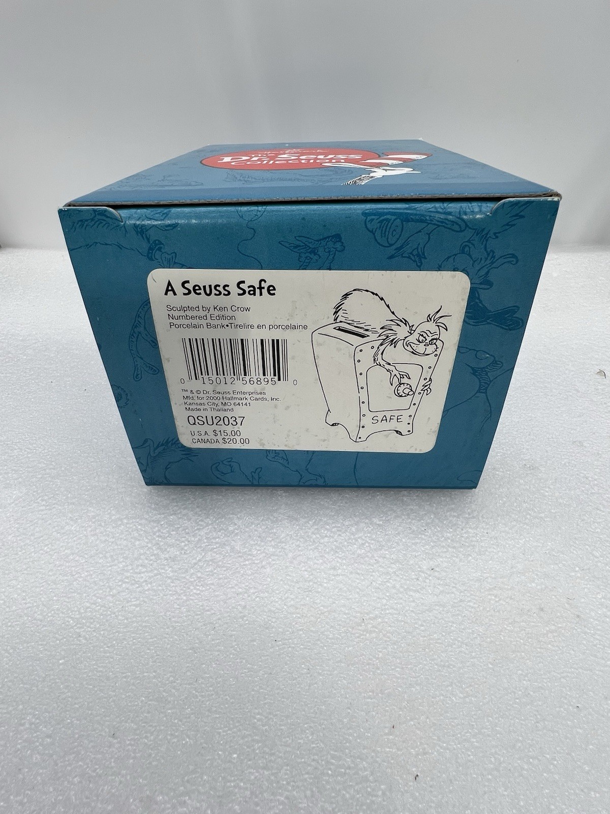 Hallmark Dr. Seuss “A Seuss Safe” Figurine In Box