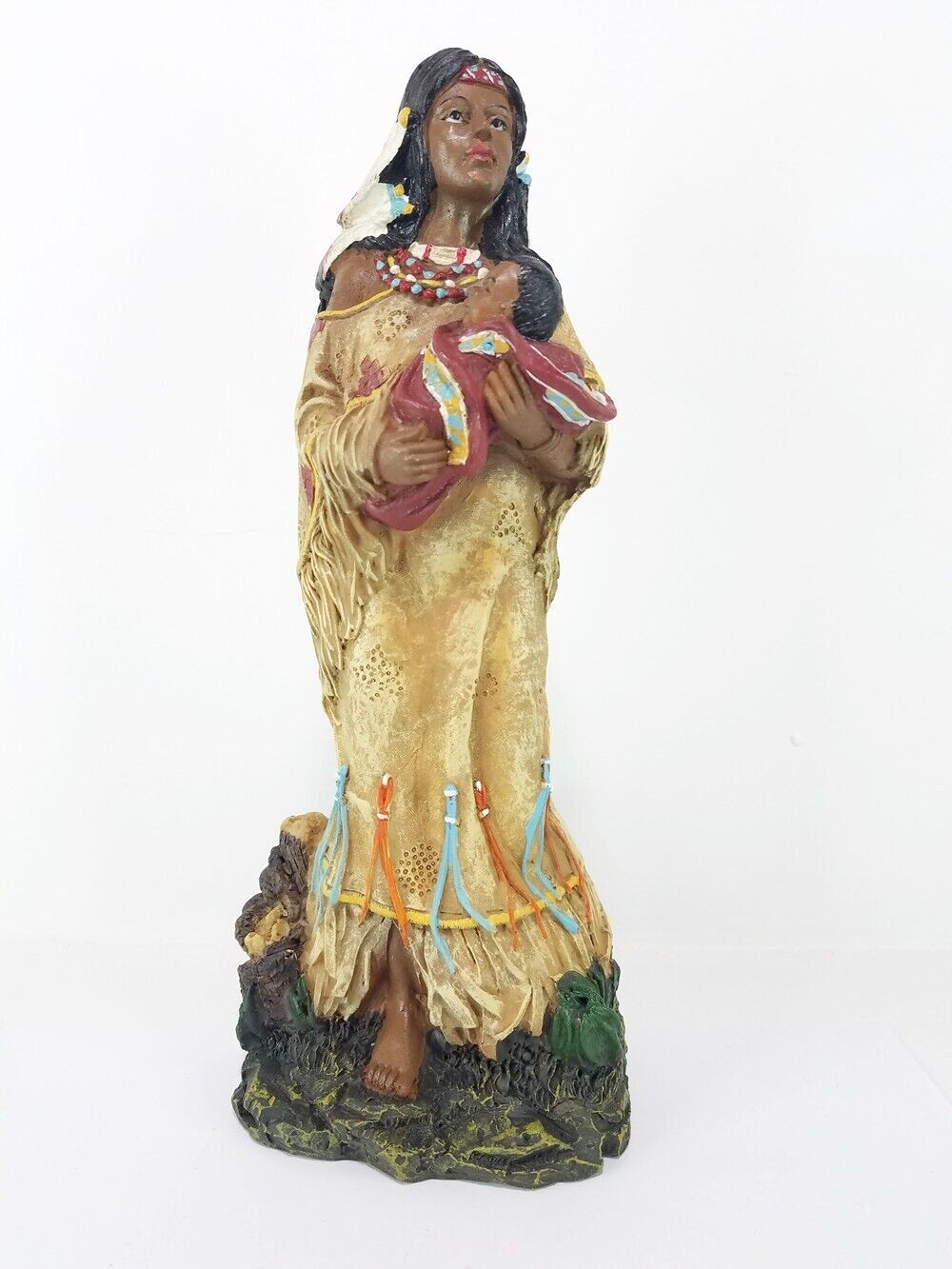 Native American Mom and Baby – Collectible Figurine