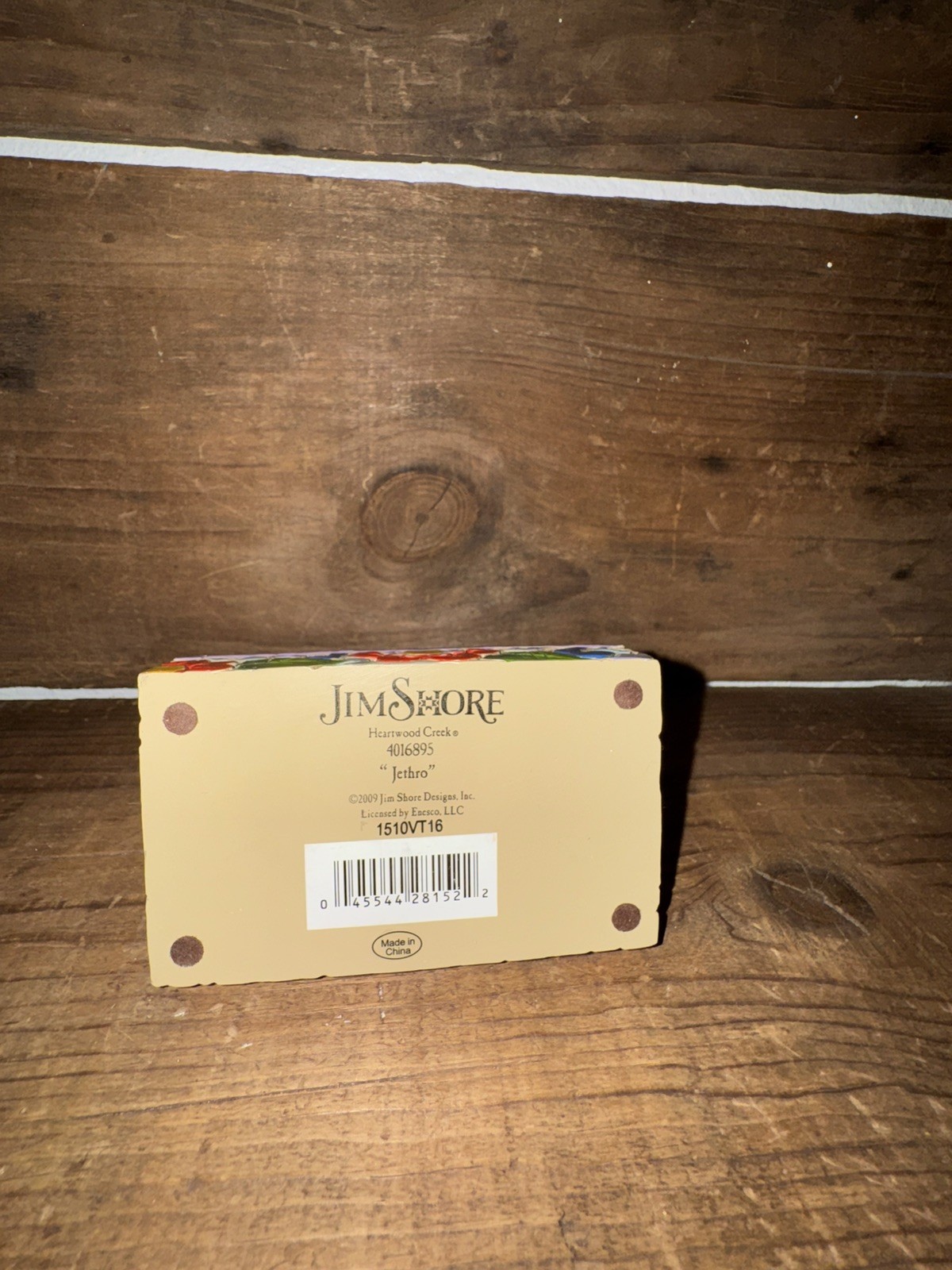 JETHRO Jim Shore, Heartwood Creek, Basset Hound Figure 2009, Free Shipping!