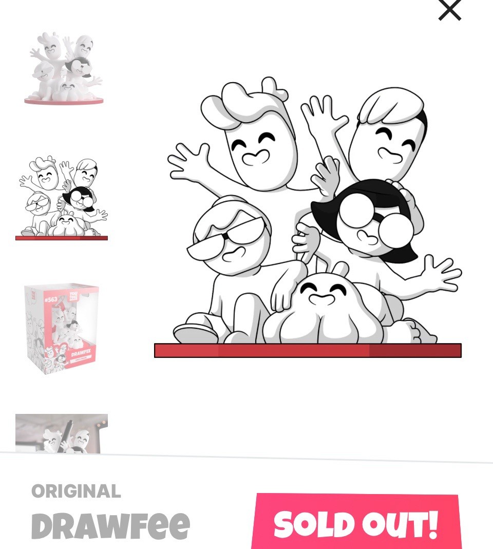 Youtooz * Drawfee * Vinyl Figure * SOLD OUT * NEW