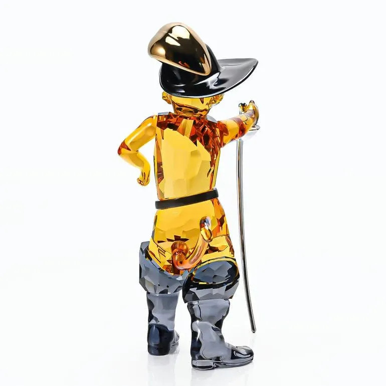 Swarovski Shrek Puss in Boots Crystal Figurine 5720460 598 Facets Ornament Box