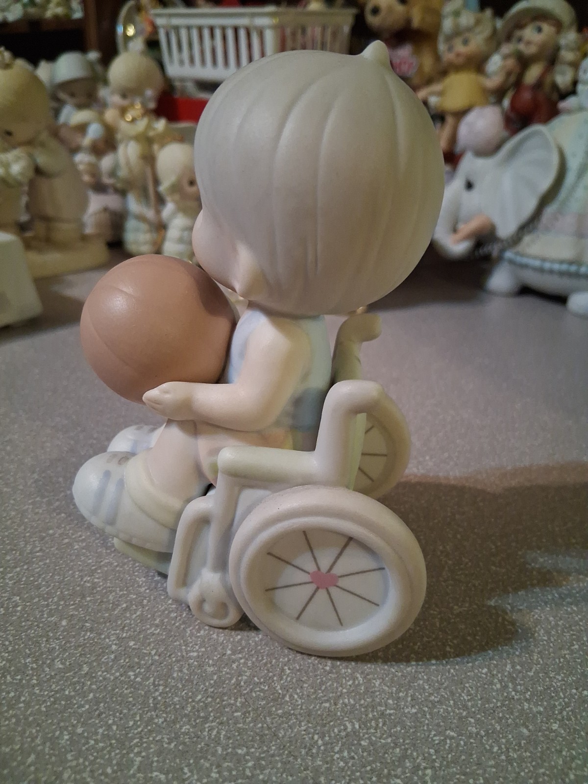 Precious Moments “Give Ability a Chance” Wheelchair / Basketball Figure – 192368