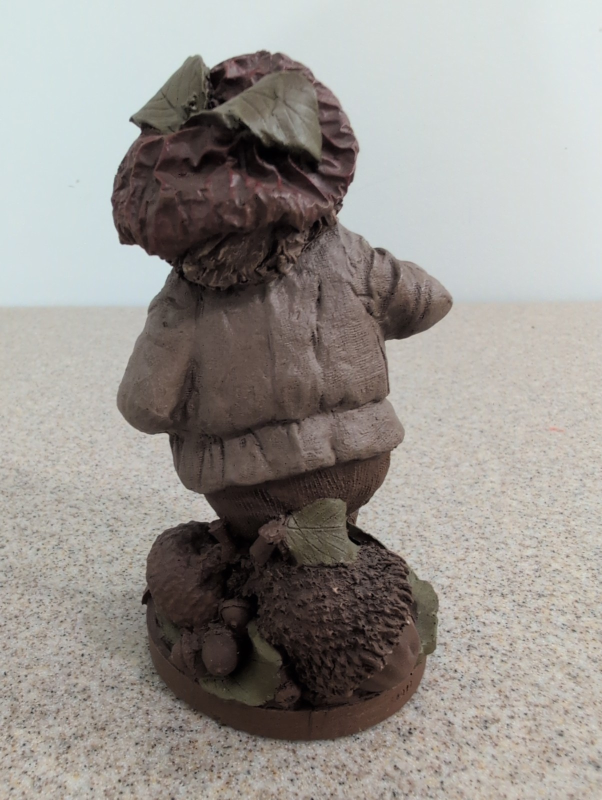Tom Clark Button Gnome Man Figurine Sculpture 1985, Vintage Cairn