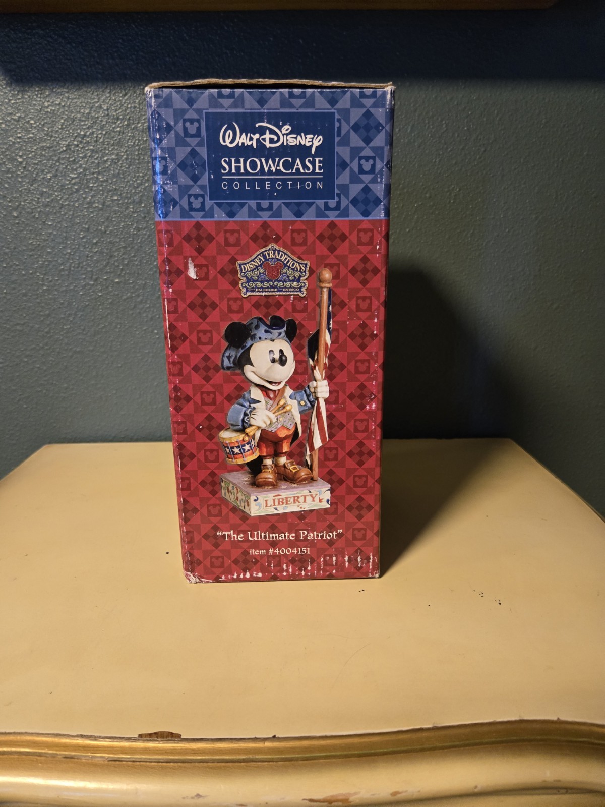 Jim Shore Disney Traditions Mickey Mouse “The Ultimate Patriot”
