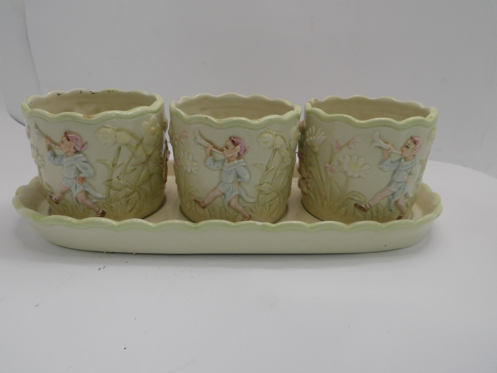 ENCHANTED WOODS Fairy Mini Planter Set j. Willfred Andrea by Sadek Winterthur