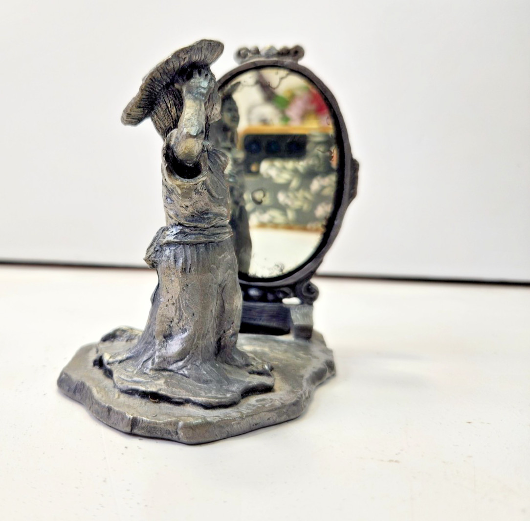 1980 VTG MICHAEL RICKER PEWTER “NANCY” #81/1000 WITH PAPERS