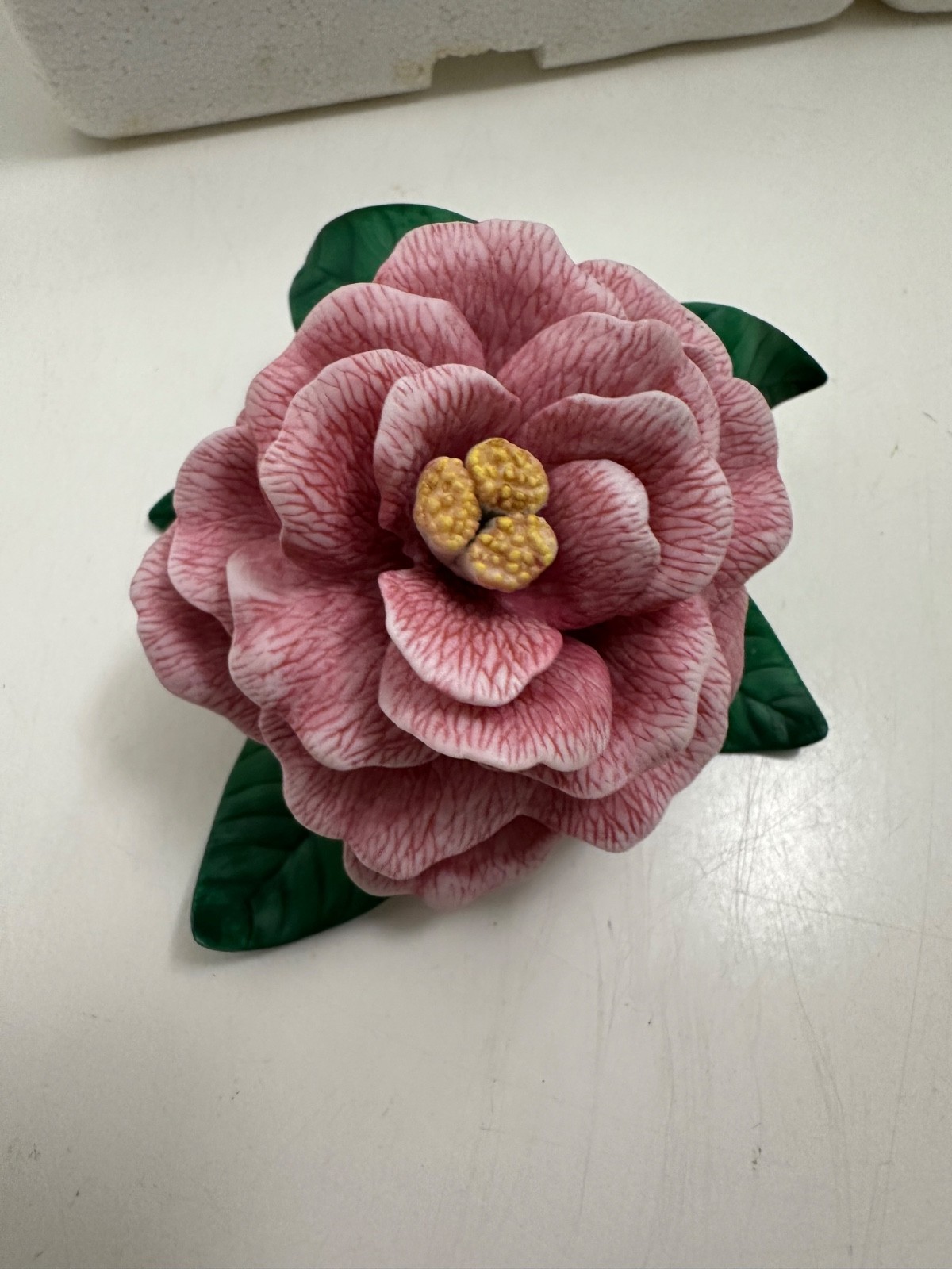 Lenox Porcelain camellia flower figurine Garden Flowers – No Box or paperwork