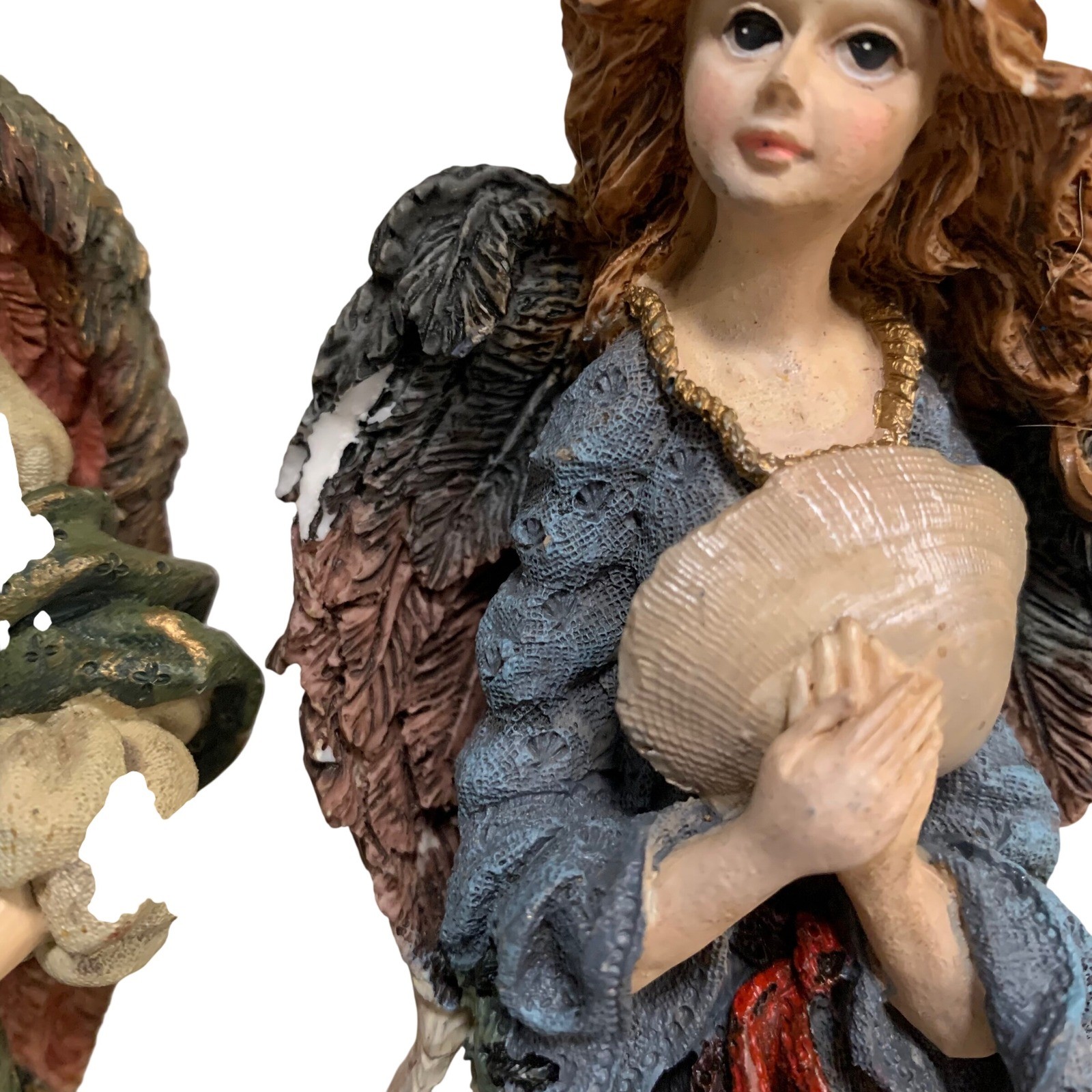 Boyds Bears Folkstone Collection Angels Illumina & Oceania 1994 1996 Set of 2