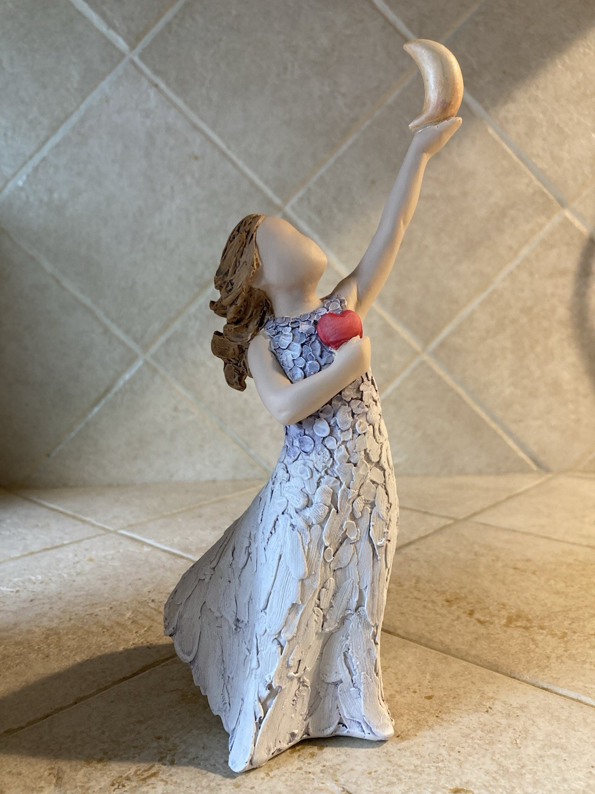 Arora Design More Than Words Loved to the Moon & Back Resin Figurine Boxed
