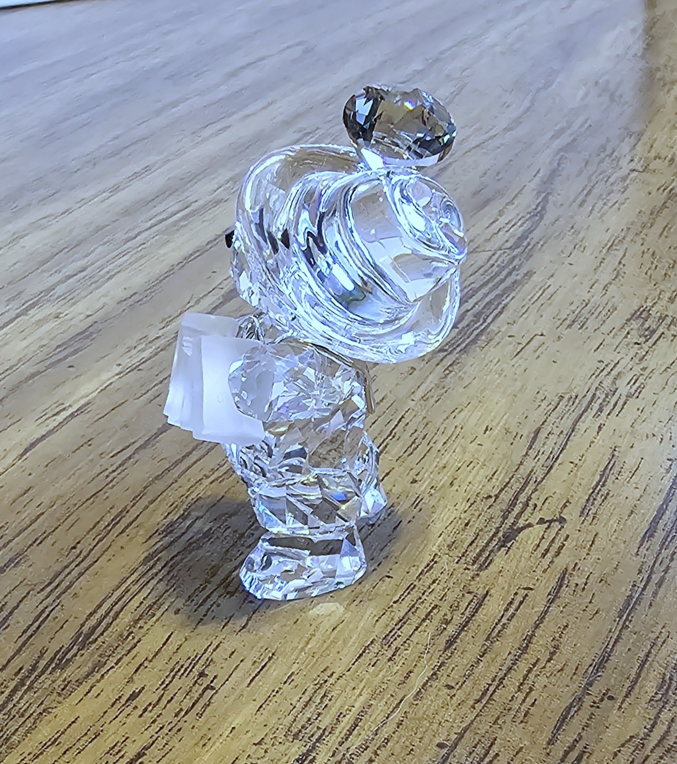 🪗 Swarovski Crystal 2007 L.E. Fritz German Kris Bear Figurine, Accordion, NIB