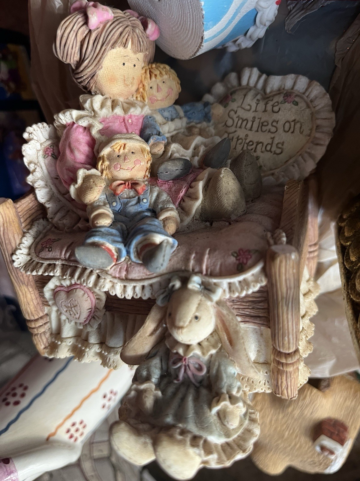 Vintage collectibles, antique decor, unique finds, jewelry