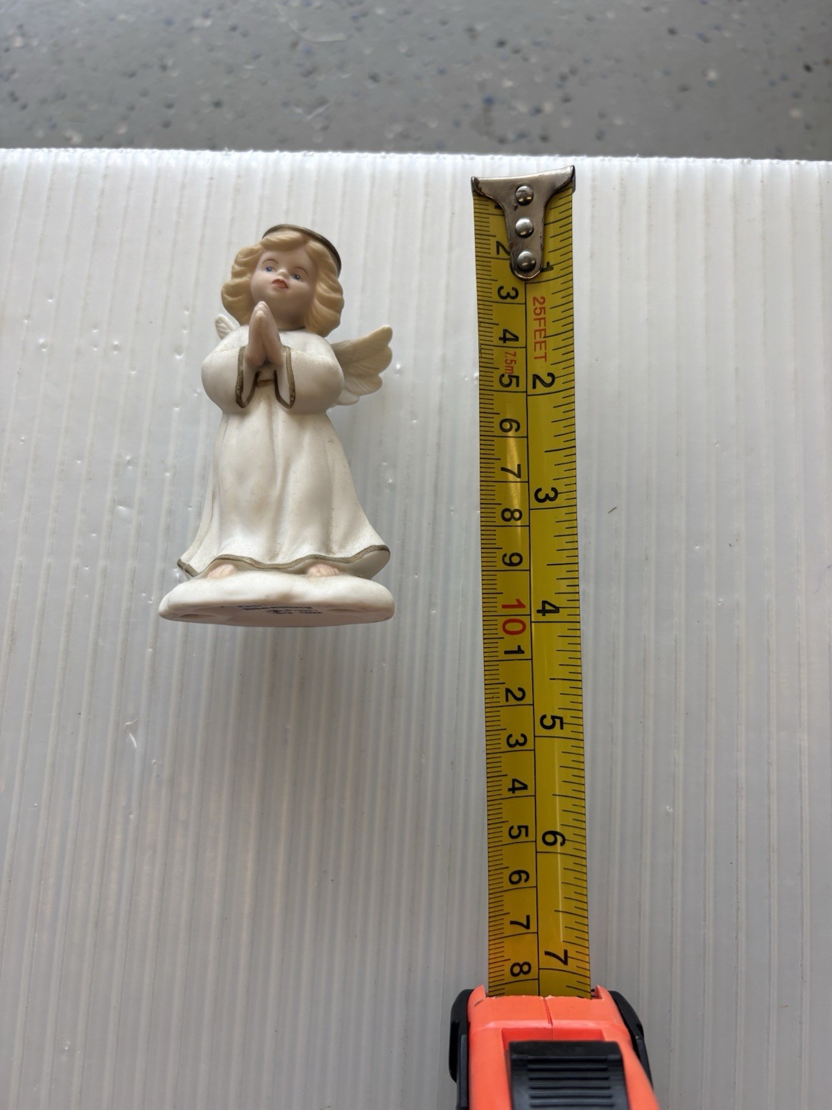 Porcelain Praying Angel