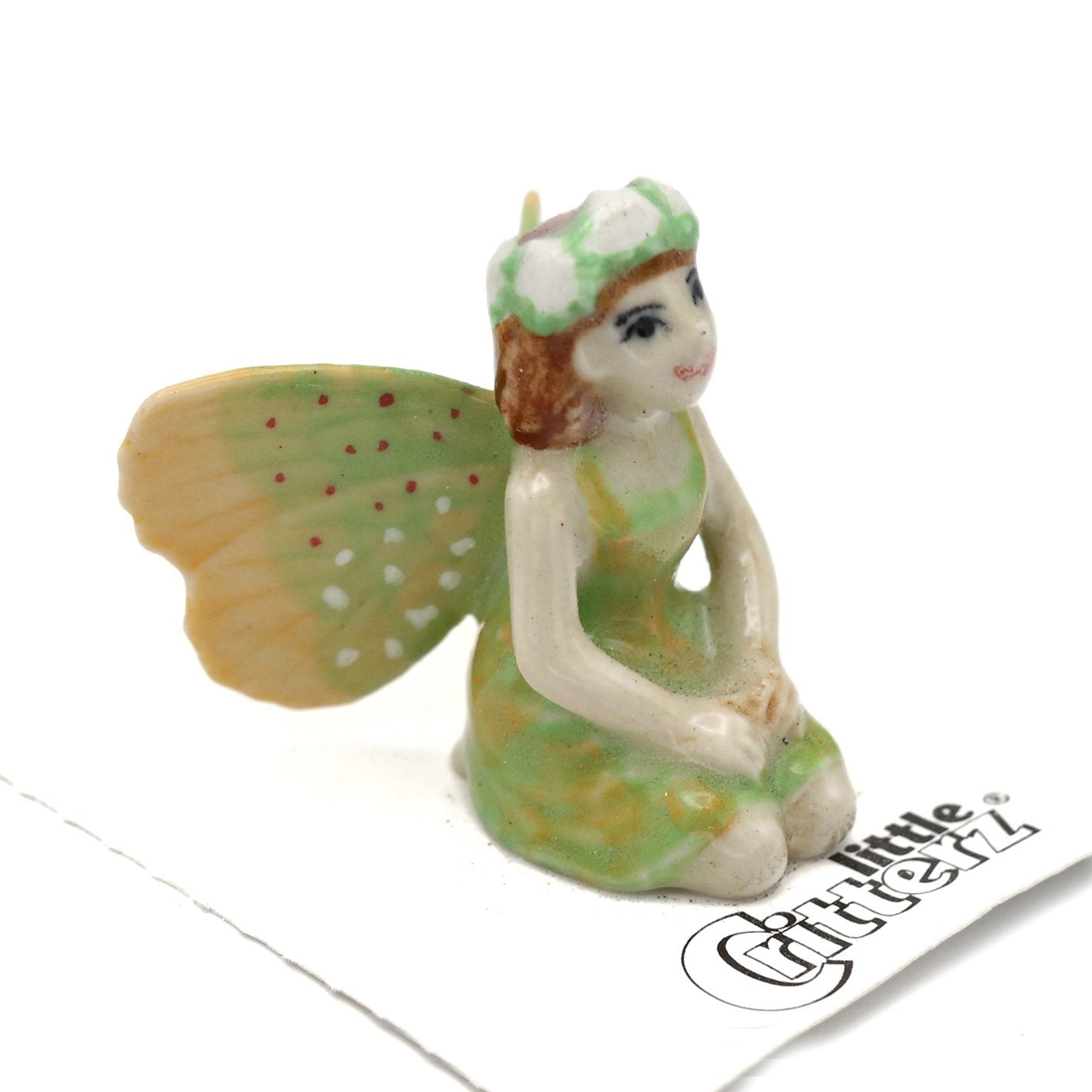 Little Critterz Fairy Miniature Ivy – Home decor – Miniature Porcelain Figurine
